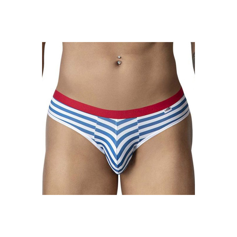CandyMan Slip Sailoris Blanc Navy